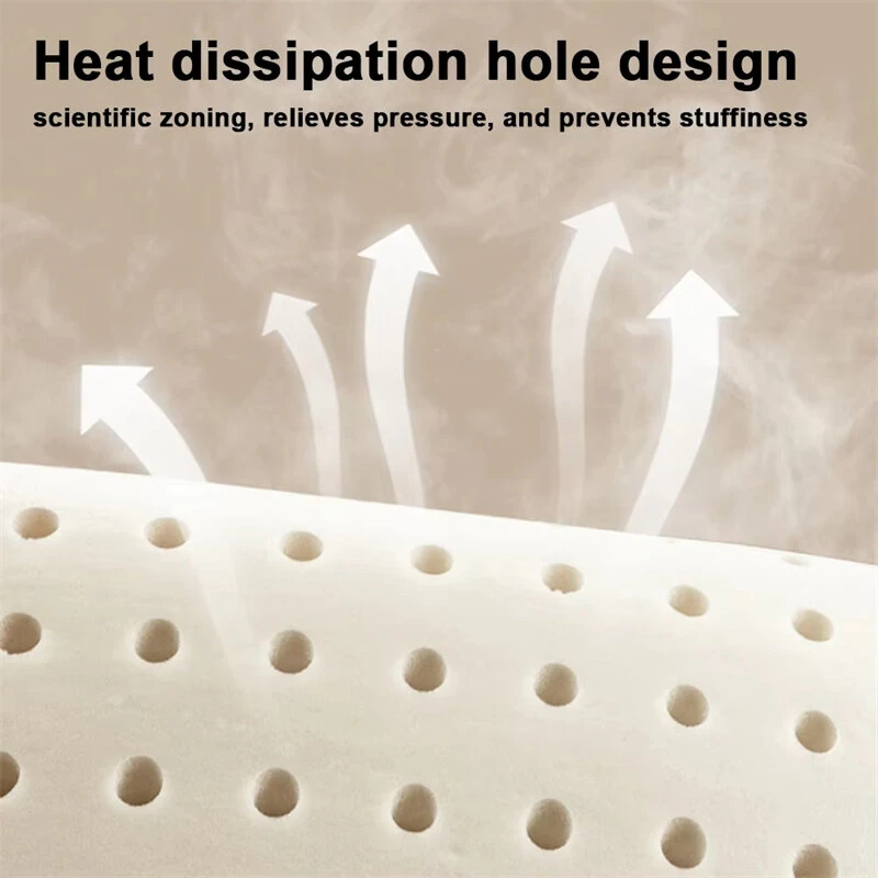 (image for) HIKEMAN Soft Slow Rebound Memory Foam Pillow Outdoor Camping Travel Cervical Pillow Portable NoonBreak Pillow Neck Support Pillow Comfortable Sleeping Pillow